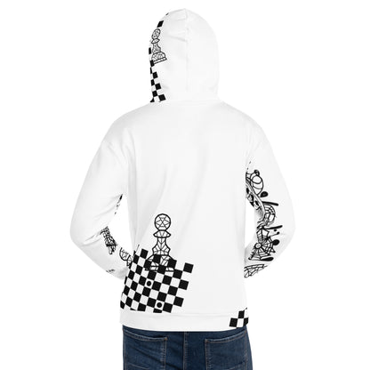 Bright Knight Chess Pullover Hoodie