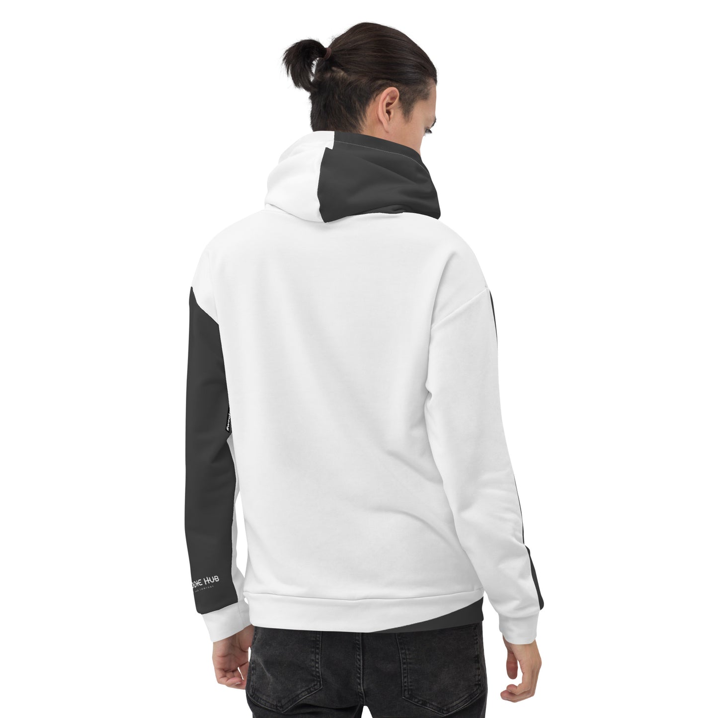 Yuck Fou White Pullover Hoodie