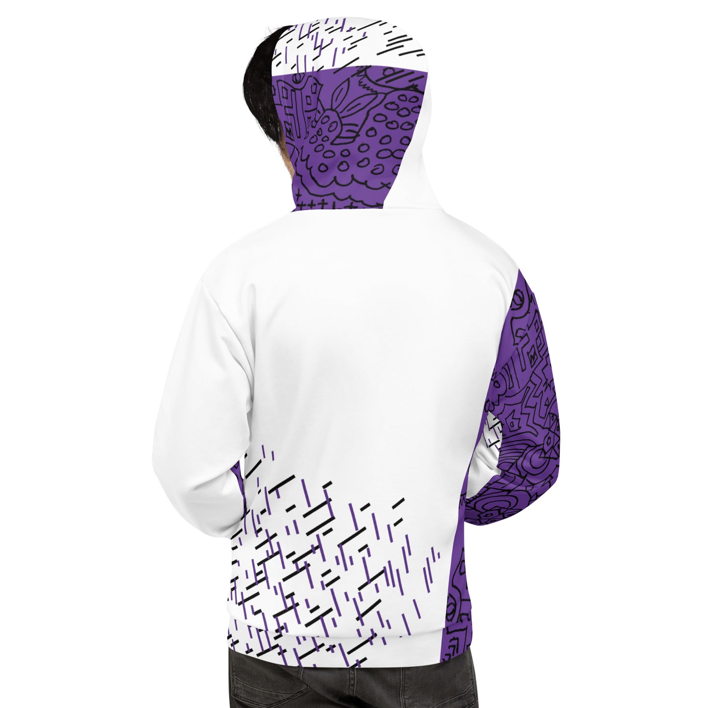 Purple Rain Pullover Hoodie