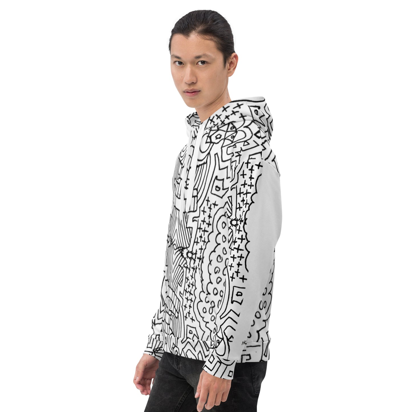 Doodle Night Pullover Hoodie