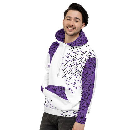 Purple Rain Pullover Hoodie