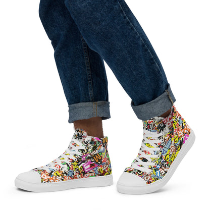 Wouter Van Loo High Canvas Shoes