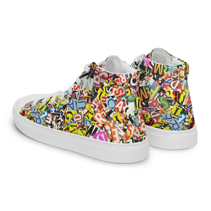 Wouter Van Loo High Canvas Shoes